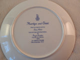EDNA HIBEL MARILYN & CHILD COLLECTOR PLATE- 1976- ROYAL DOULTON MOTHER AND CHILD SERIES