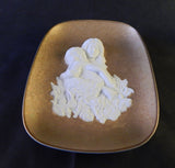 HIBEL VERTU COLLECTION PORCELAIN BAS RELIEF - GENEVIEVE AND CHILD