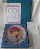 EDNA HIBEL "LE MARQUIS MAURICE PIERRE" ROSENTHAL COLLECTOR PLATE-  NOBILITY OF CHILDREN SERIES- 1977
