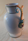 VIETRI TWO-HANDLED URN WITH SPOUT