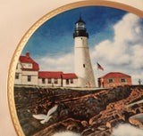 HAMILTON COLLECTION AMERICAN LIGHTHOUSES - PORTLAND HEAD LIGHT-  LIGHTHOUSE COLLECTOR PLATE