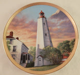 HAMILTON COLLECTION AMERICAN LIGHTHOUSES - SANDY HOOK LIGHT-  LIGHTHOUSE COLLECTOR PLATE