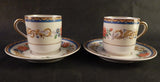 LIMOGES BERNARDAUD DEMITASSE CUP AND SAUCER - SET OF TWO - MONTE CARLO